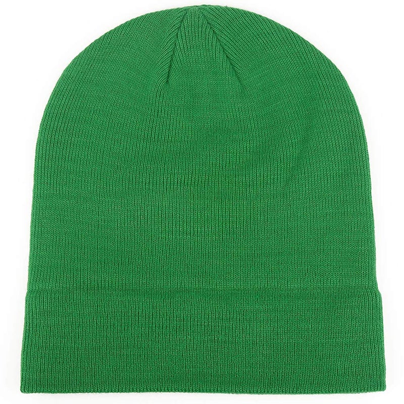 MaxNova St. Patrick's Day Green Beanie Women Men's Slouchy Beanie Cap - Image 3